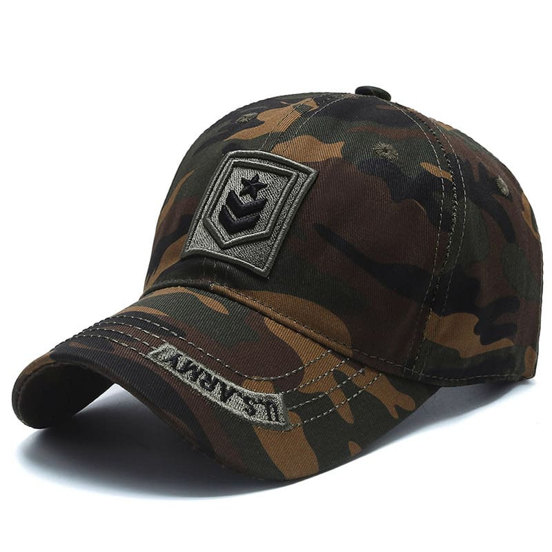Men's Cotton Army Style Baseball Cap – view 1