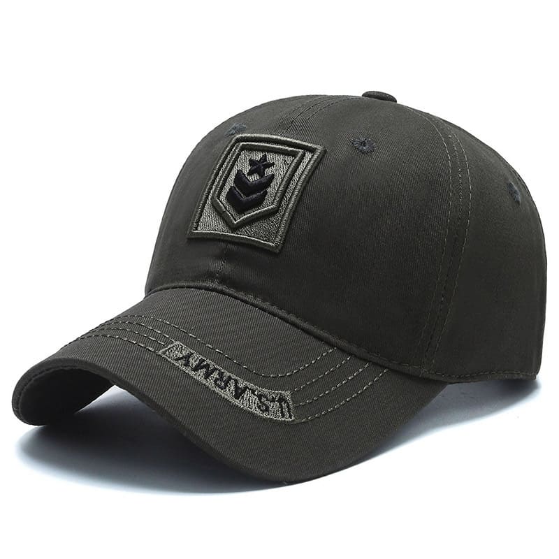 Men's Cotton Army Style Baseball Cap – view 4