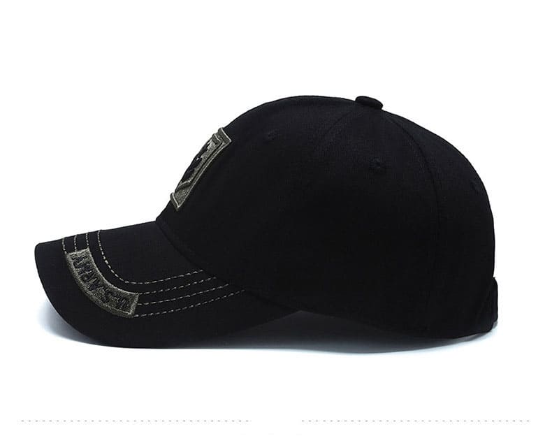 Men's Cotton Army Style Baseball Cap – view 6