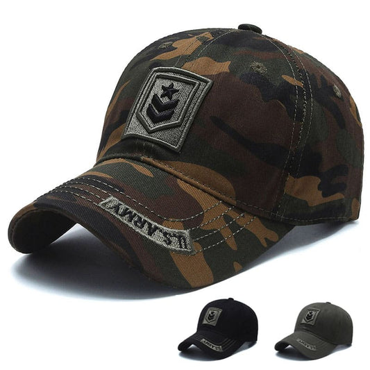 Men's Cotton Army Style Baseball Cap – view 2