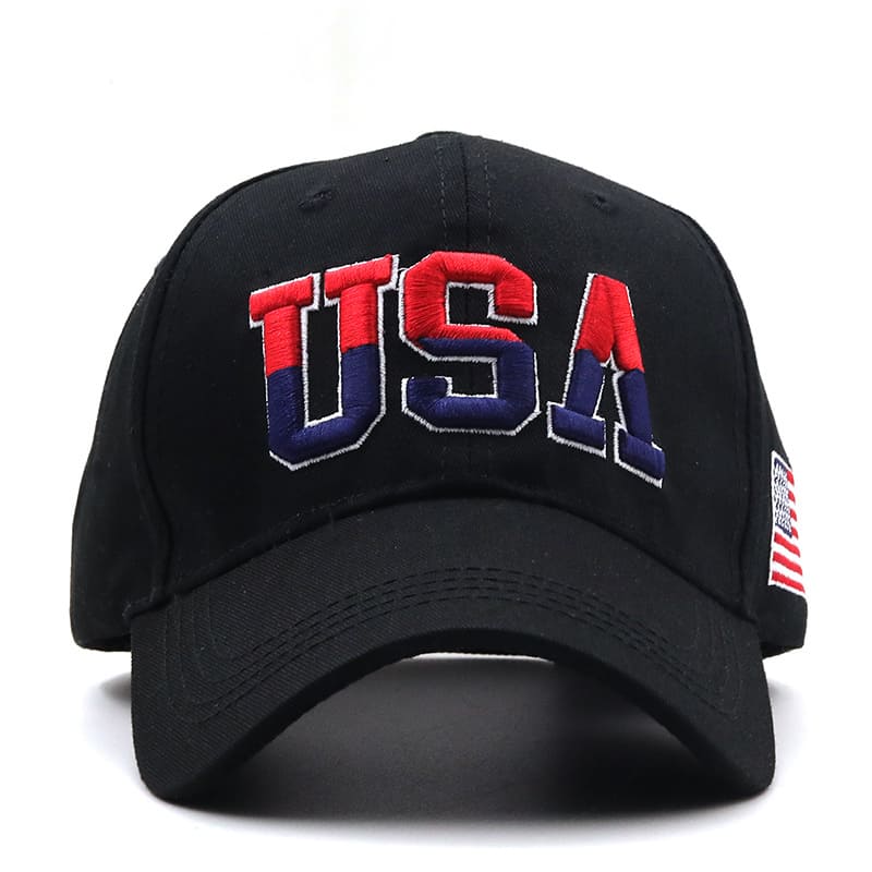 USA Flag Men's Cotton Baseball Cap – view 6
