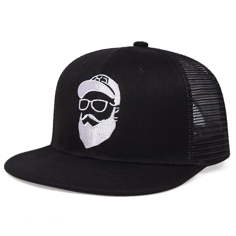 Uncle Beard Men's Embroidered Snapback Baseball Cap – view 5