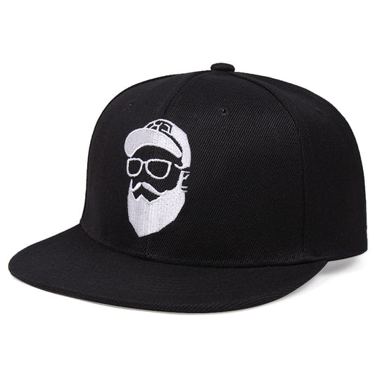 Uncle Beard Men's Embroidered Snapback Baseball Cap – view 1