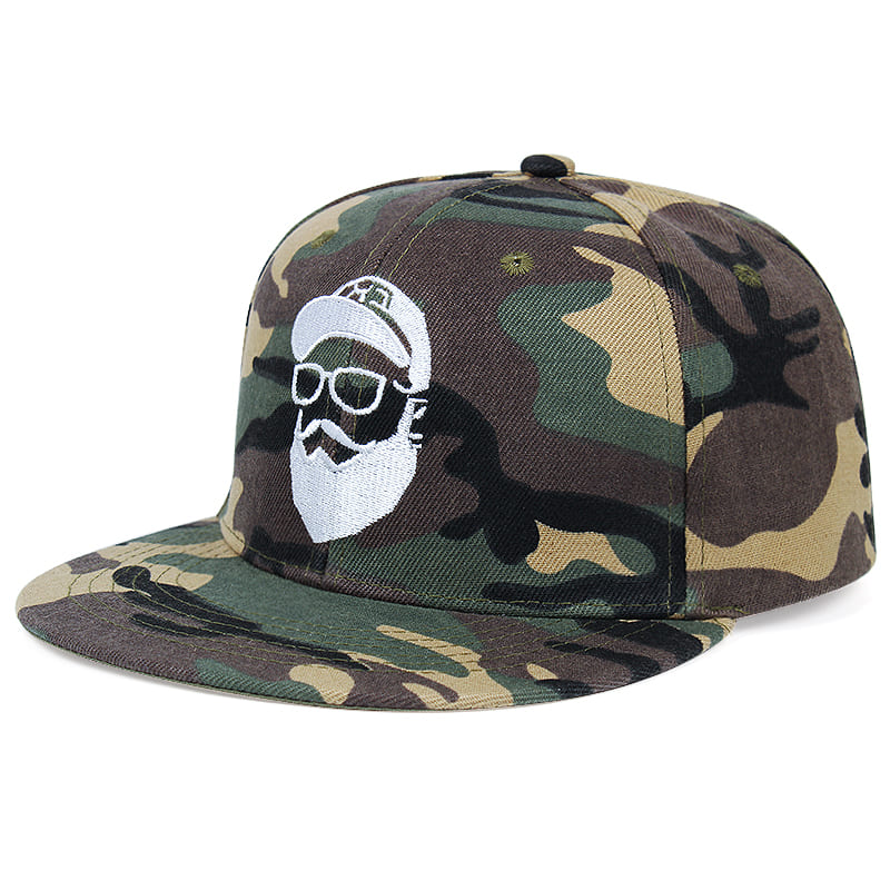 Uncle Beard Men's Embroidered Snapback Baseball Cap – view 4