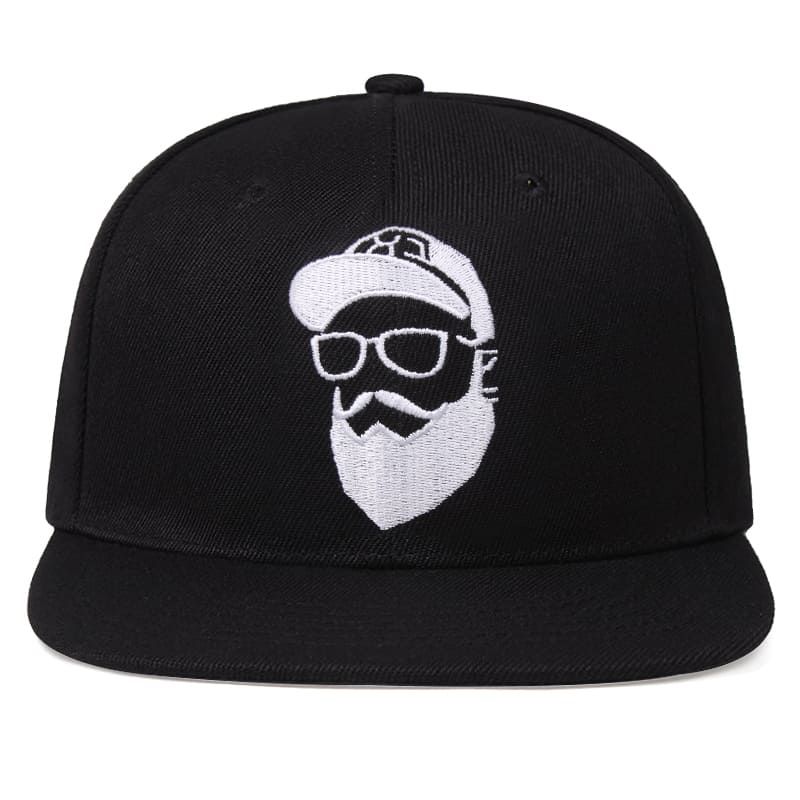 Uncle Beard Men's Embroidered Snapback Baseball Cap – view 7