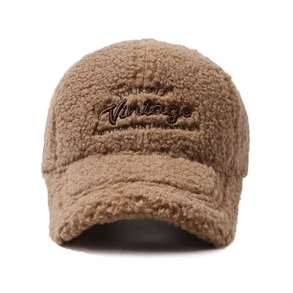 Men's Vintage Winter Furry Baseball Cap – view 6