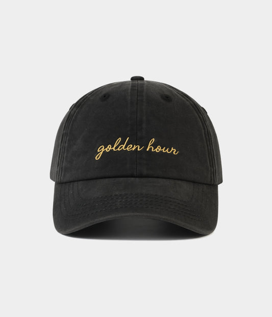 Golden Hour Men's Washed Cotton Baseball Cap – view 1