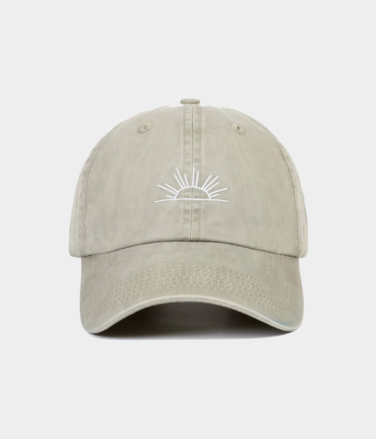 Sun Men's Embroidered Washed Cotton Baseball Cap – view 1