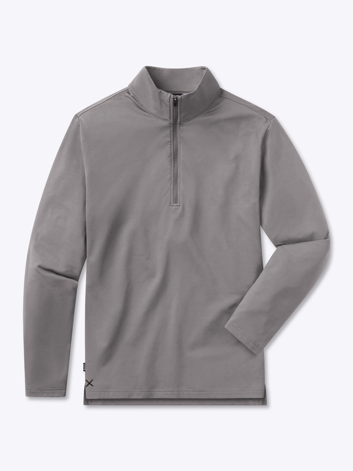 Men's Performance Fleece Quarter Zip Pullover in Wolf – view 1