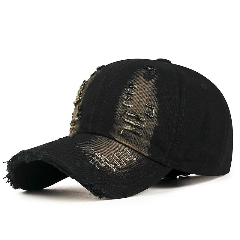 Watford Men's Ripped Organic Cotton Baseball Cap – view 1