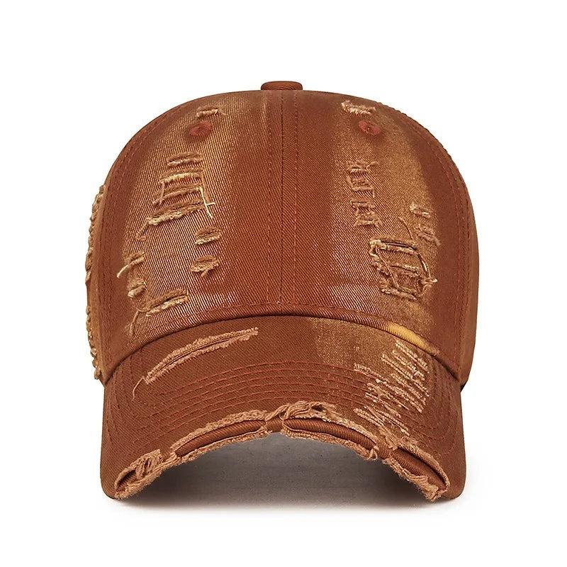 Watford Men's Ripped Organic Cotton Baseball Cap – view 11