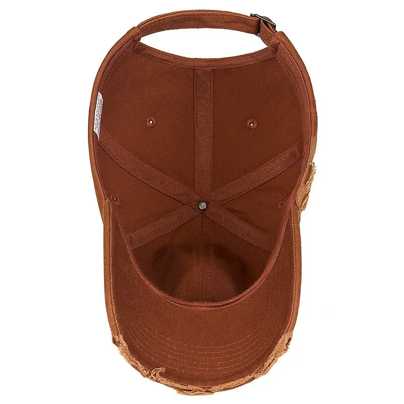 Watford Men's Ripped Organic Cotton Baseball Cap – view 14