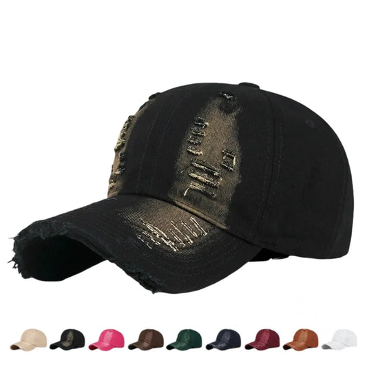 Watford Men's Ripped Organic Cotton Baseball Cap – view 2