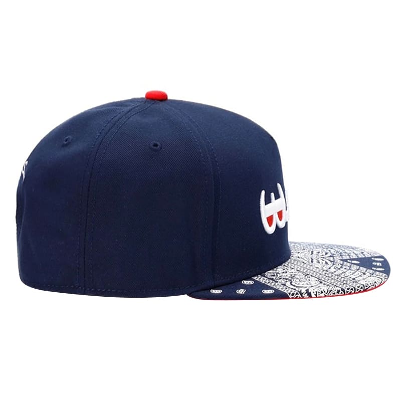 Westcoast Men's Snapback Baseball Cap in Blue – view 3