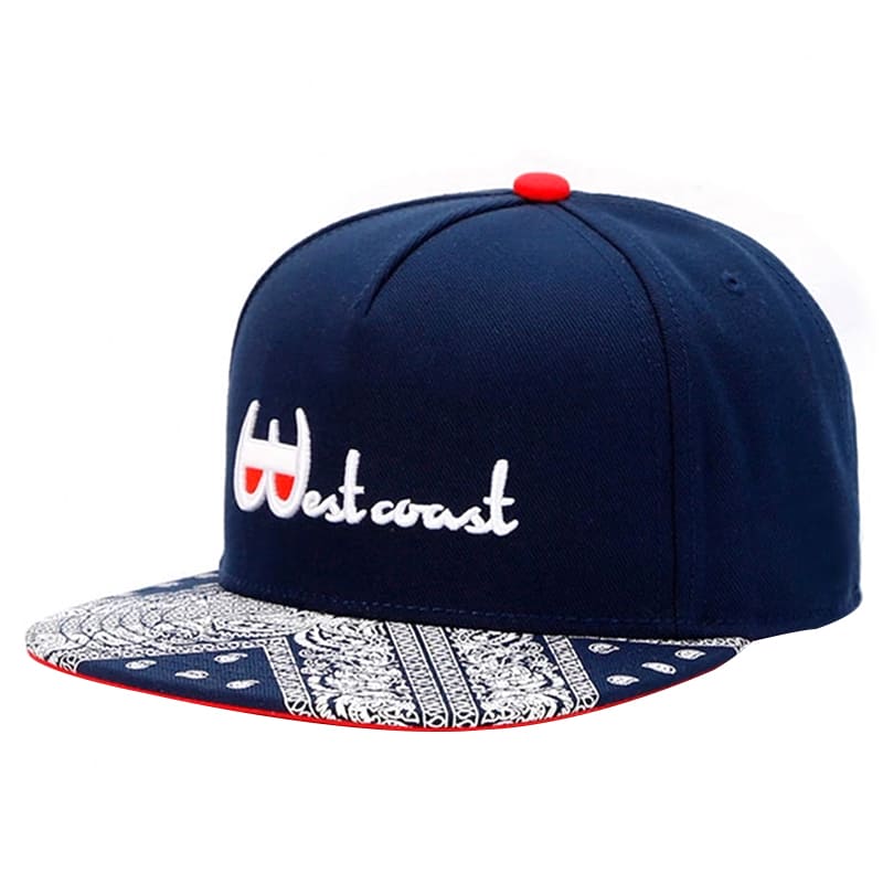 Westcoast Men's Snapback Baseball Cap in Blue – view 1