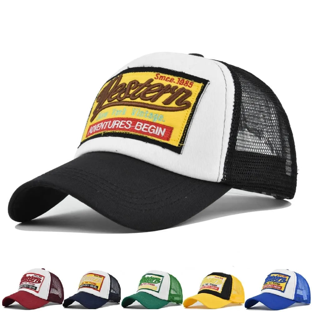 Western Men's Trucker Baseball Cap – view 2