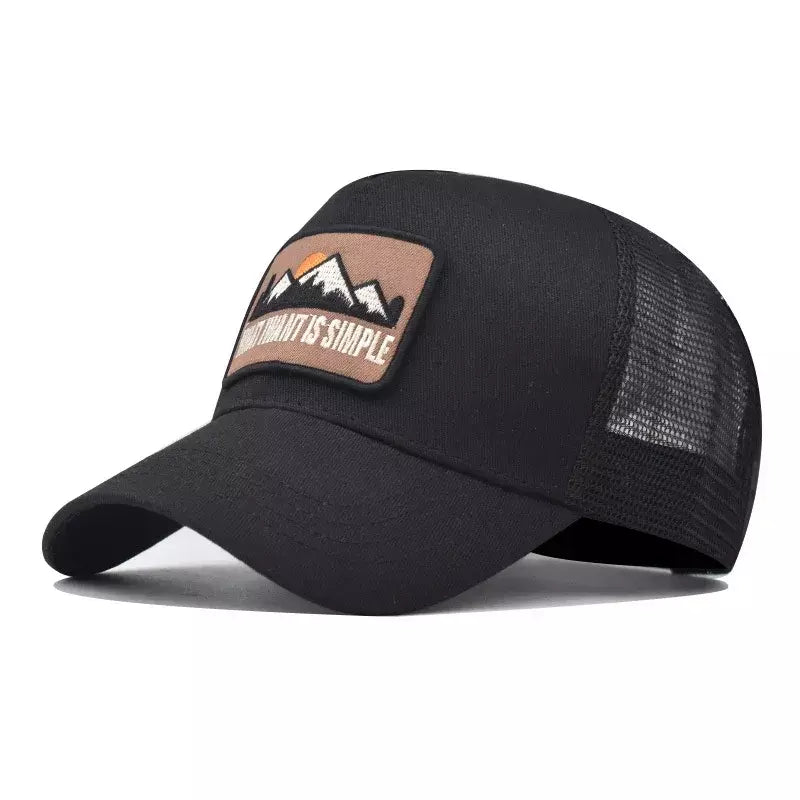 What I Want Is Simple Men's Trucker Baseball Cap – view 5