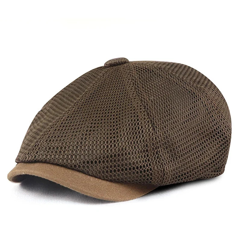Woods Men's Golf Summer Newsboy Cap – view 3