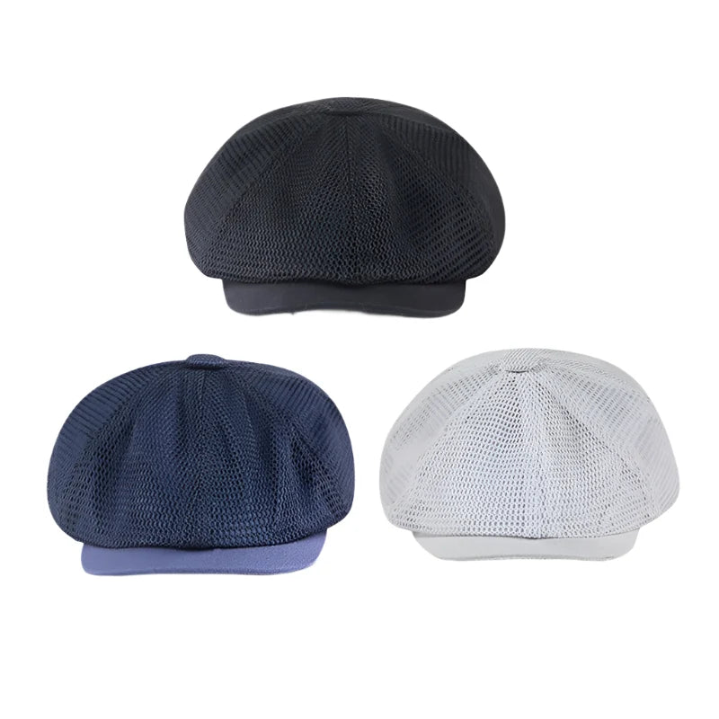 Woods Men's Golf Summer Newsboy Cap – view 7
