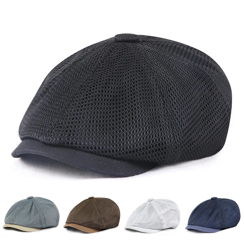 Woods Men's Golf Summer Newsboy Cap – view 2
