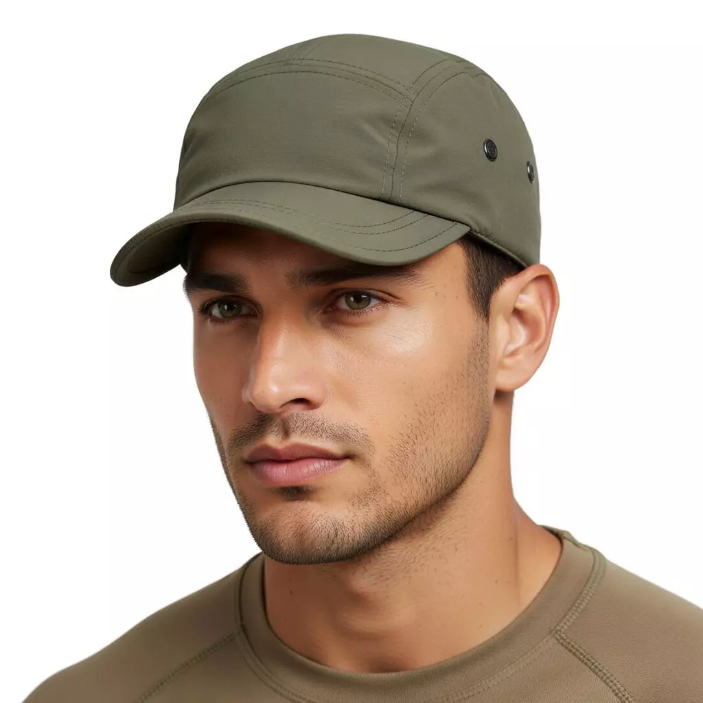 Woodstock Men's Organic Cotton 5-Panel Baseball Cap – view 7