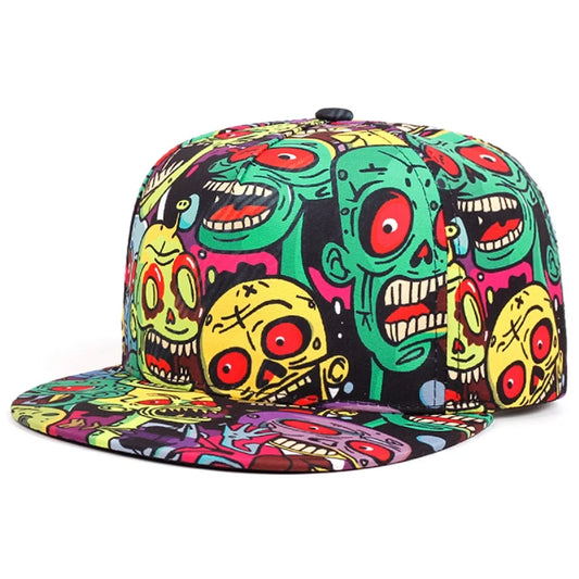 Zombie Crew Men's Printed Snapback Baseball Cap – view 1