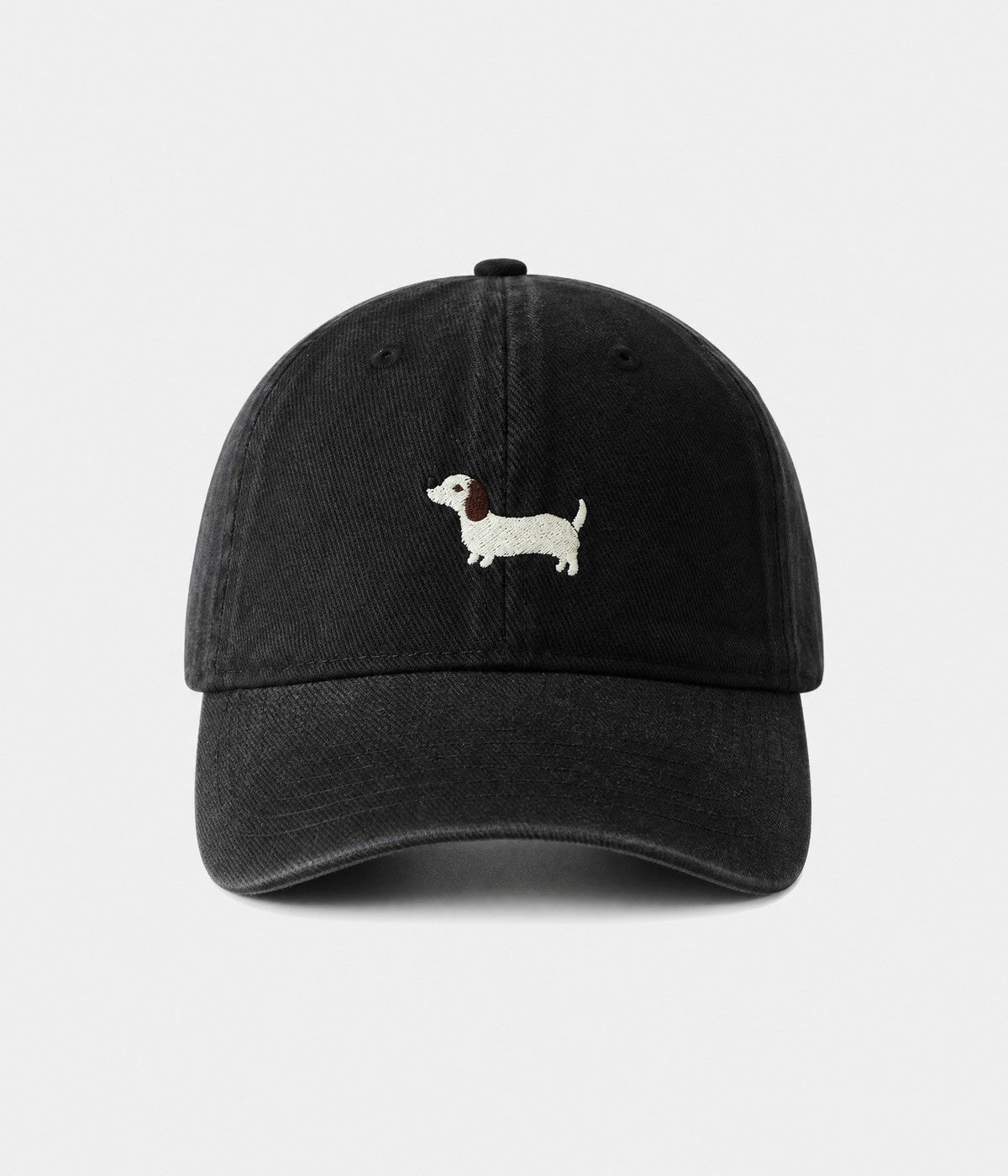 Sausage Dog Men's Embroidered Washed Cotton Baseball Cap – view 9