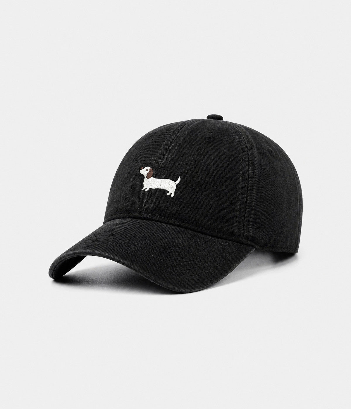 Sausage Dog Men's Embroidered Washed Cotton Baseball Cap – view 10