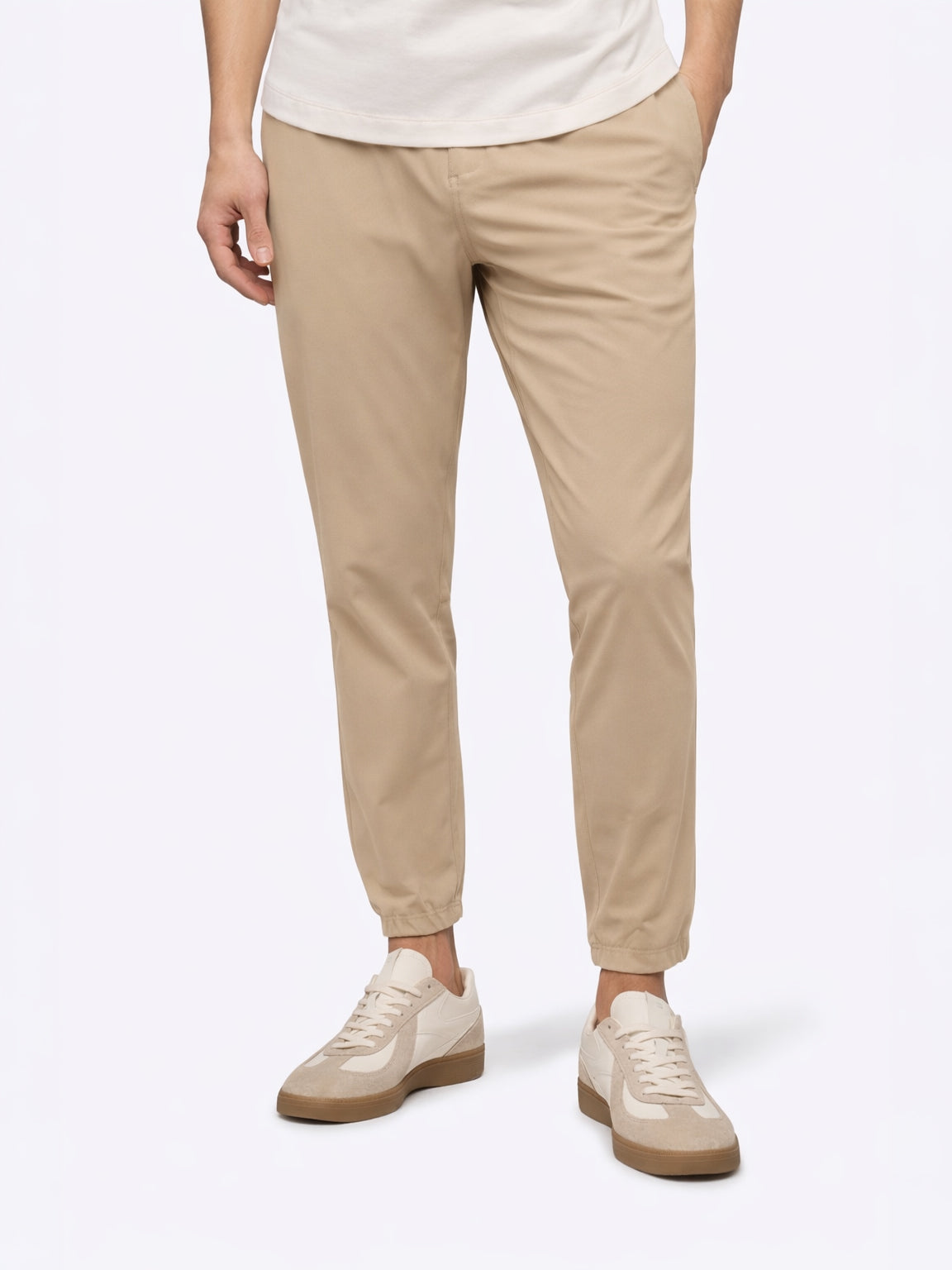 Men's Straight-Leg Stretch Joggers in Coast – view 1