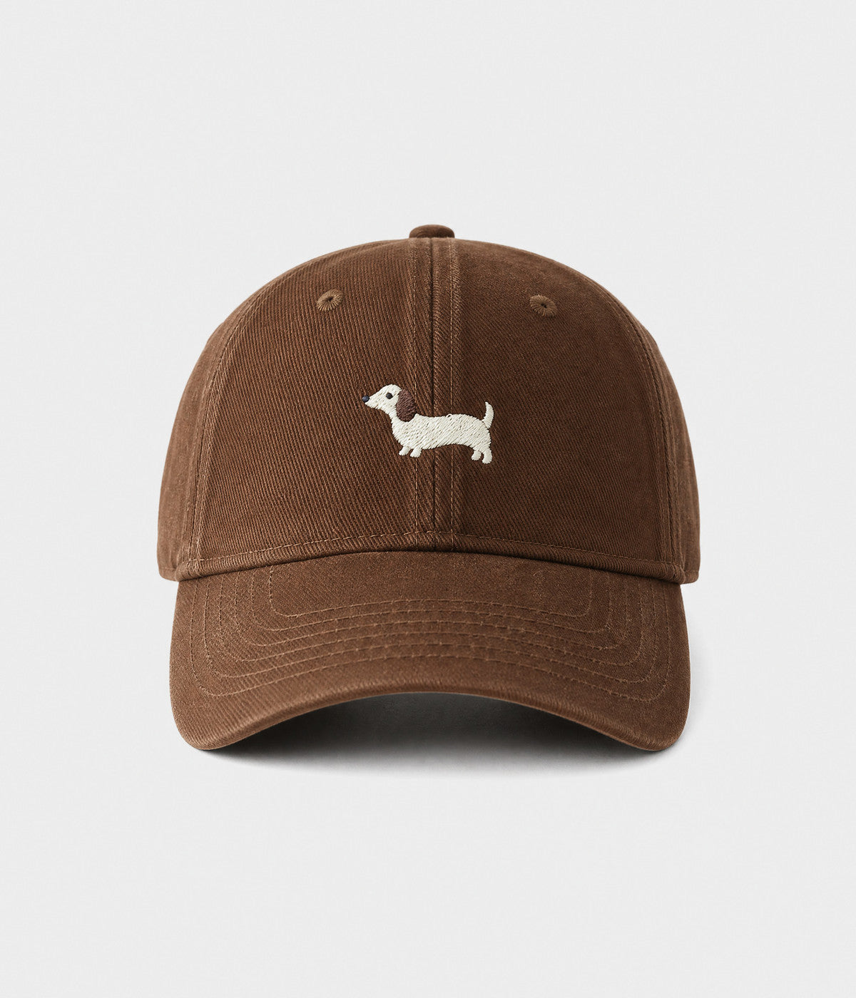 Sausage Dog Men's Embroidered Washed Cotton Baseball Cap – view 15