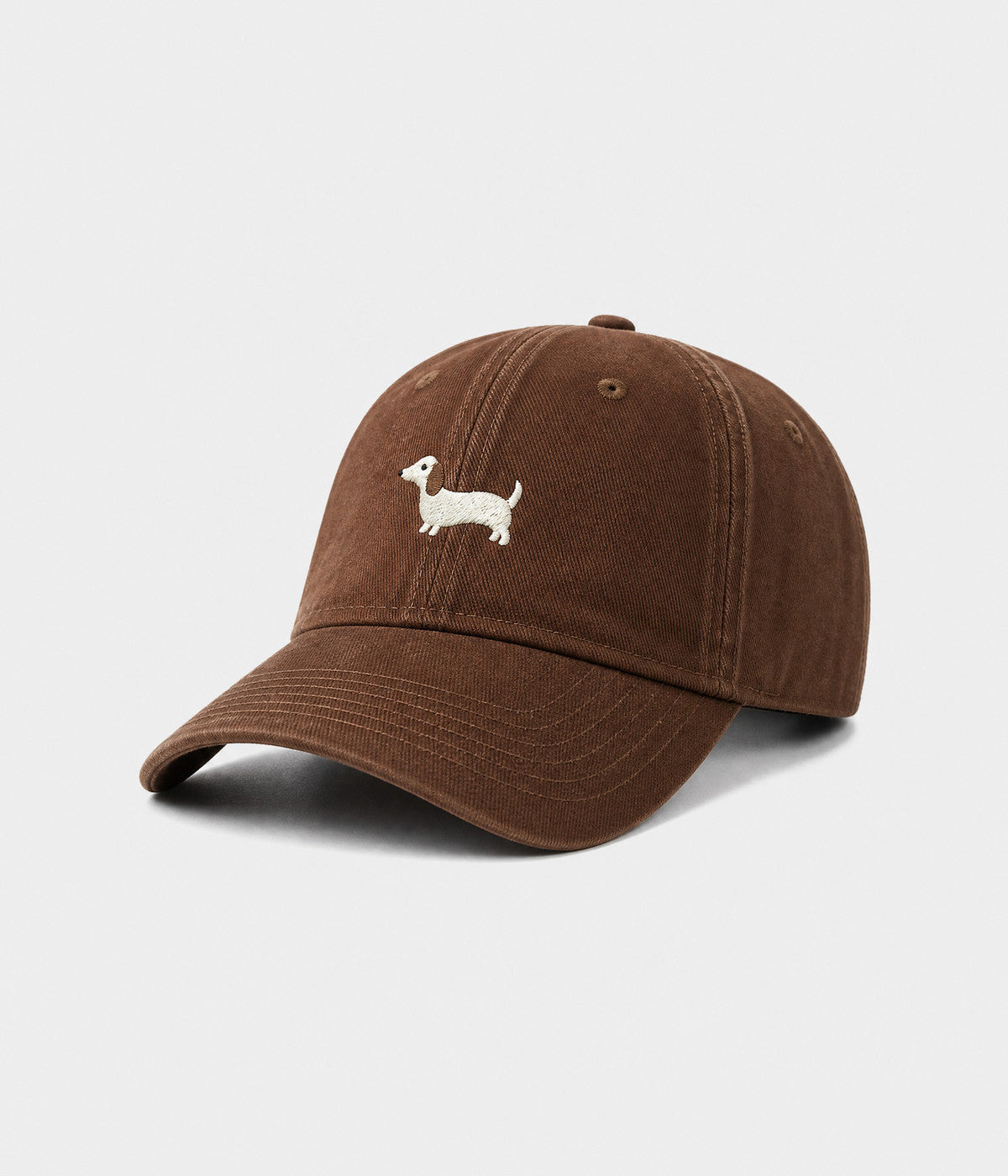 Sausage Dog Men's Embroidered Washed Cotton Baseball Cap – view 16