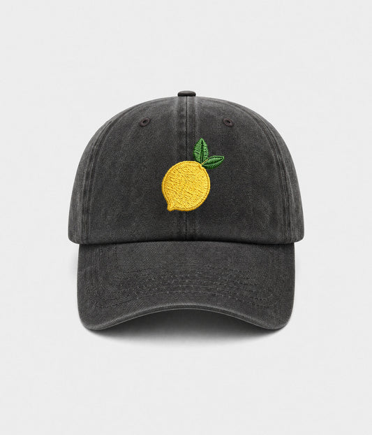 Lemon Men's Washed Cotton Baseball Cap – view 1
