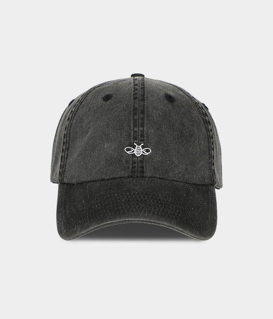 Bee Men's Embroidered Washed Cotton Baseball Cap – view 1