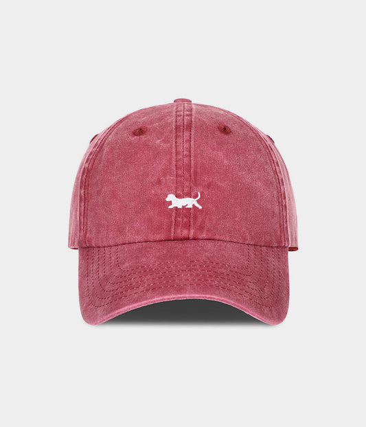 Dog Men's Embroidered Washed Cotton Baseball Cap – view 1