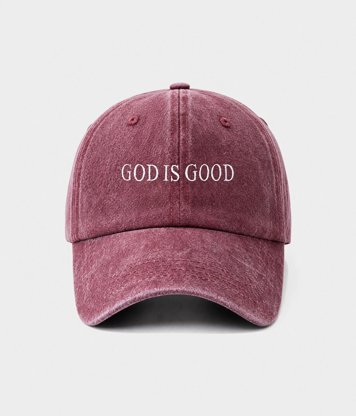God Is Good Men's Washed Cotton Baseball Cap – view 14