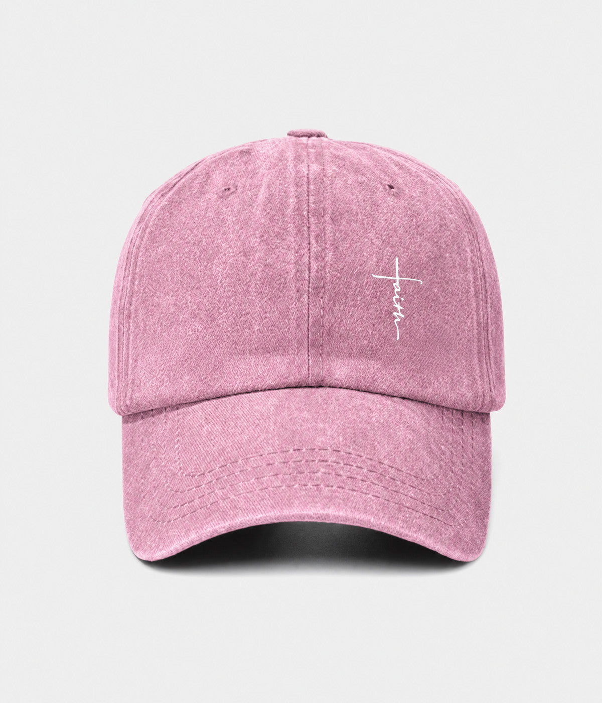 Faith Cross Men's Washed Cotton Baseball Cap – view 17