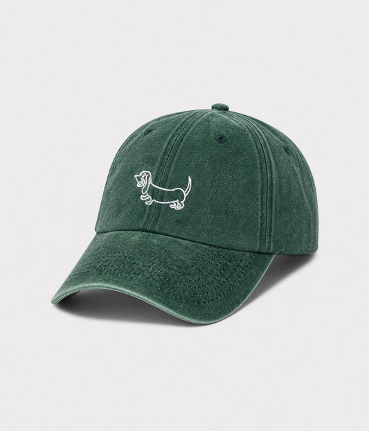 Sausage Dog Men's Washed Cotton Baseball Cap – view 2