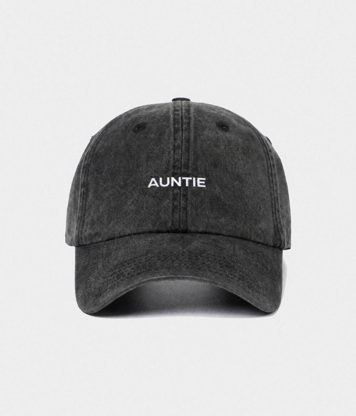 Men's Washed Cotton Baseball Cap in Black – view 1
