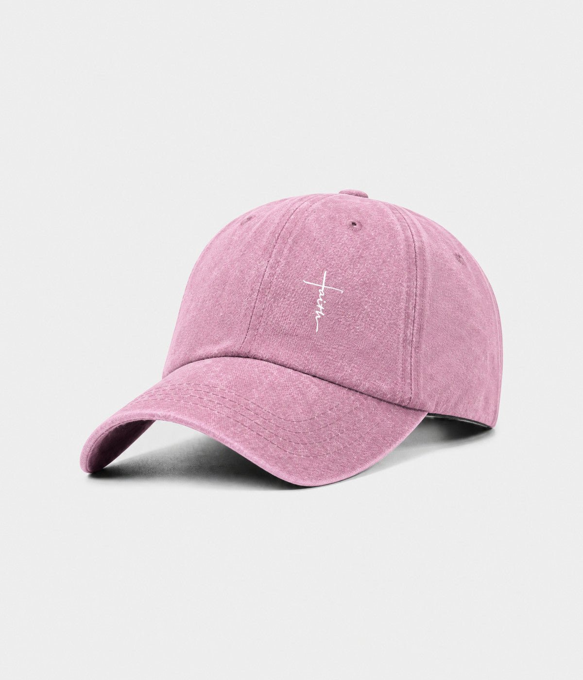 Faith Cross Men's Washed Cotton Baseball Cap – view 18