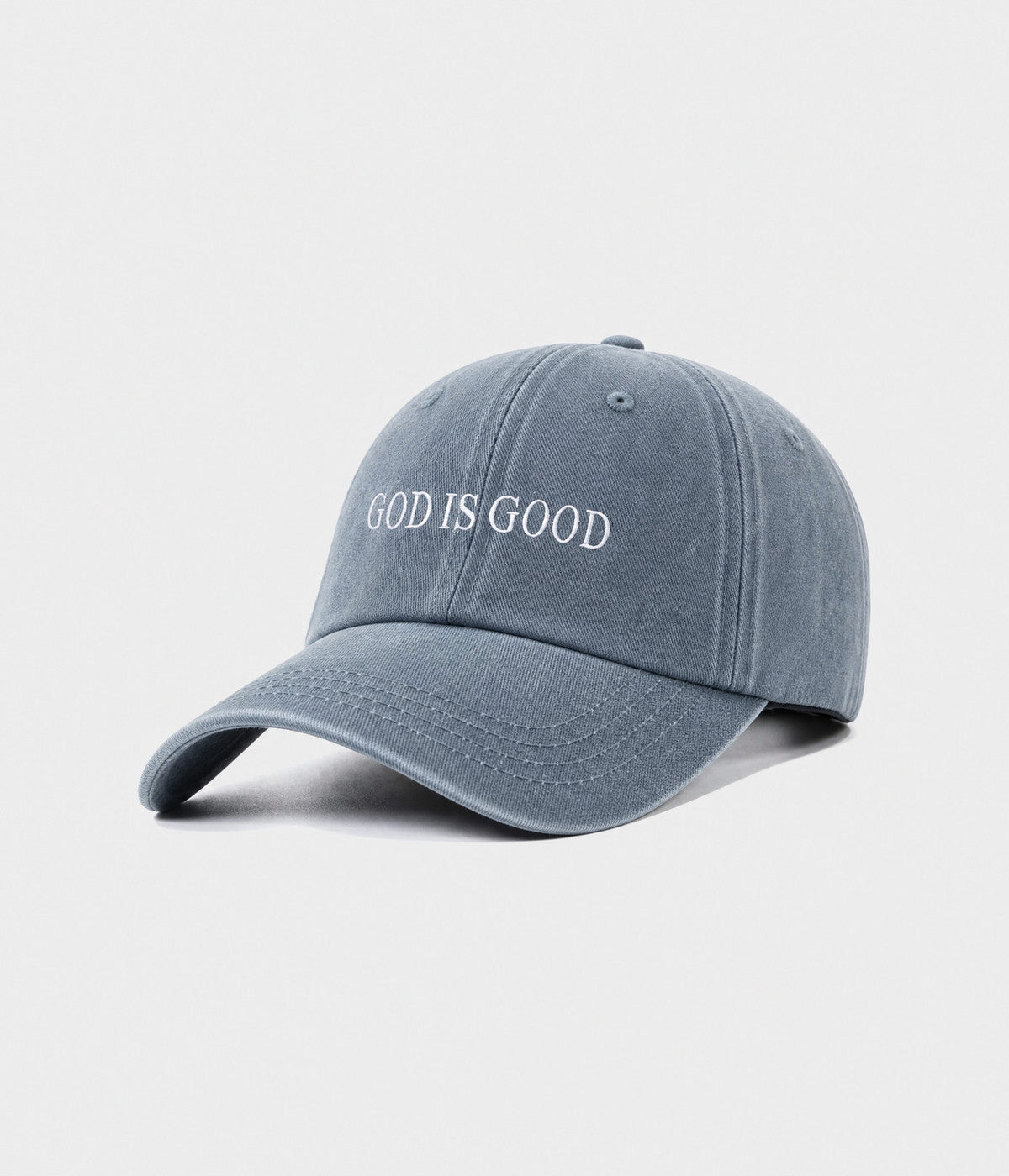 God Is Good Men's Washed Cotton Baseball Cap – view 9