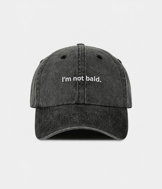 Bald Men's Washed Cotton Baseball Cap – view 1
