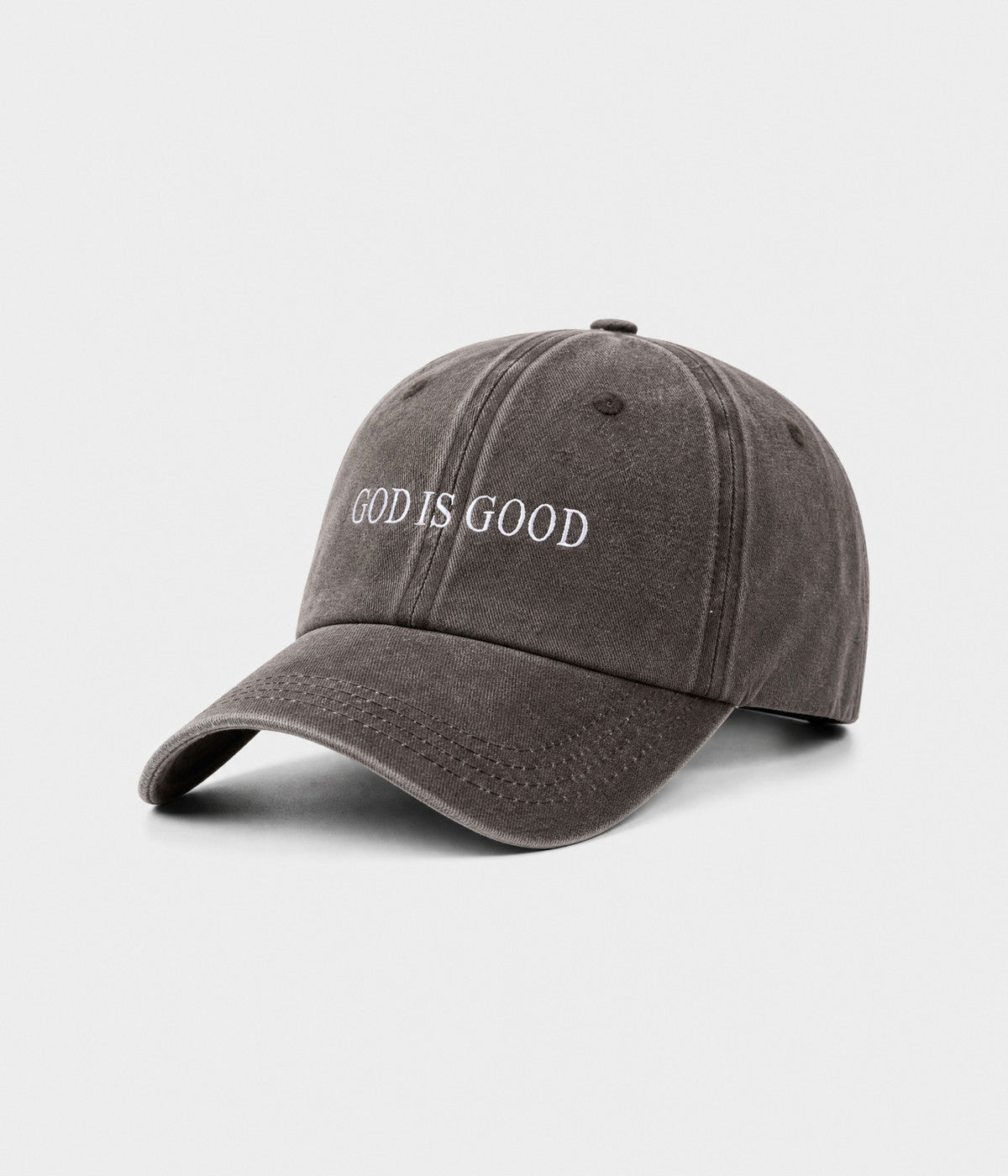 God Is Good Men's Washed Cotton Baseball Cap – view 6