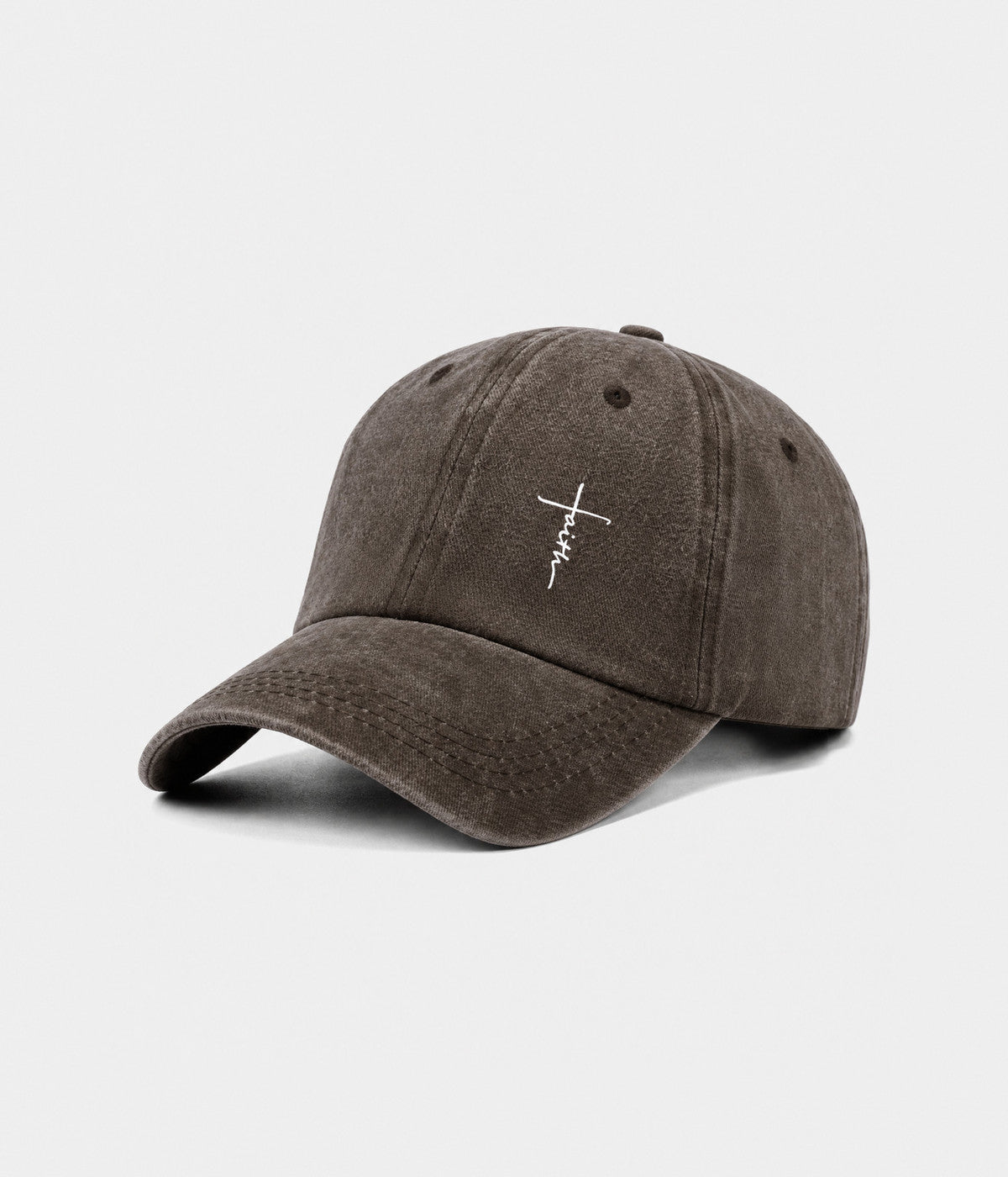 Faith Cross Men's Washed Cotton Baseball Cap – view 9