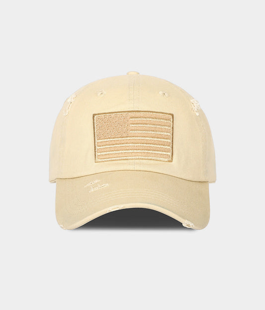 USA Men's Embroidered Cotton Baseball Cap – view 1