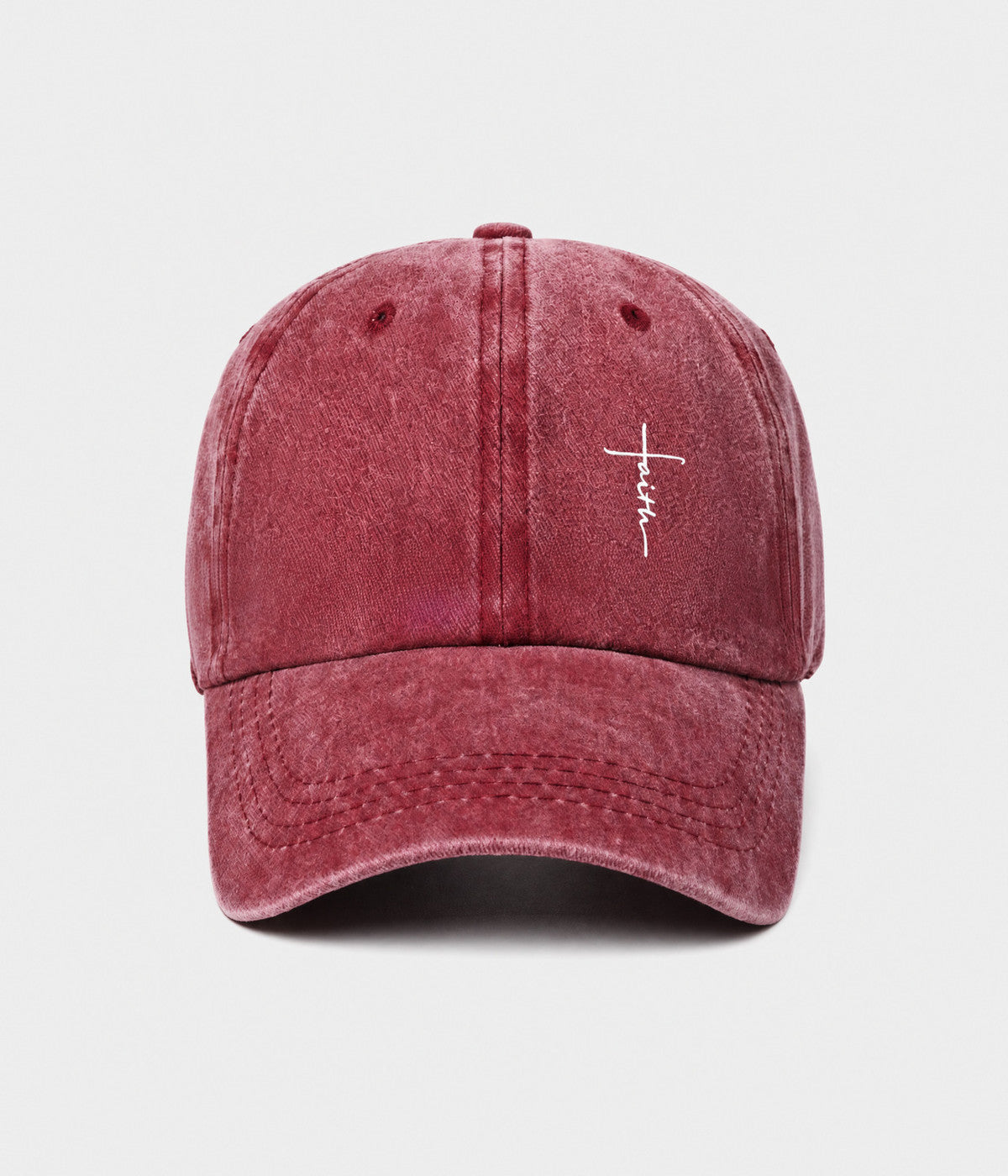 Faith Cross Men's Washed Cotton Baseball Cap – view 20