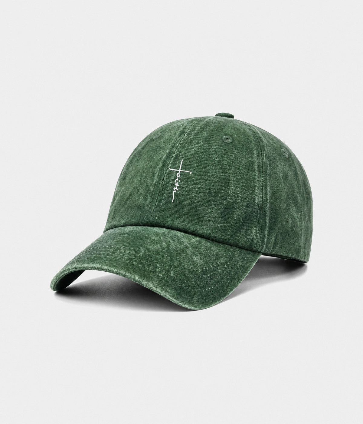 Faith Cross Men's Washed Cotton Baseball Cap – view 3