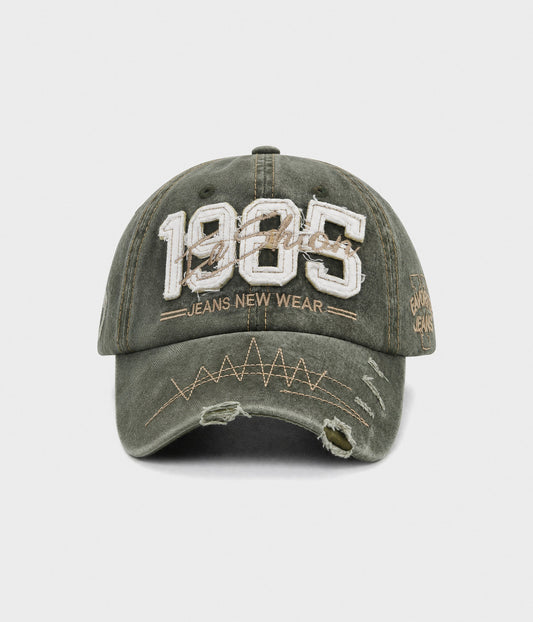 Retro 1985 Men's Washed Cotton Baseball Cap – view 1