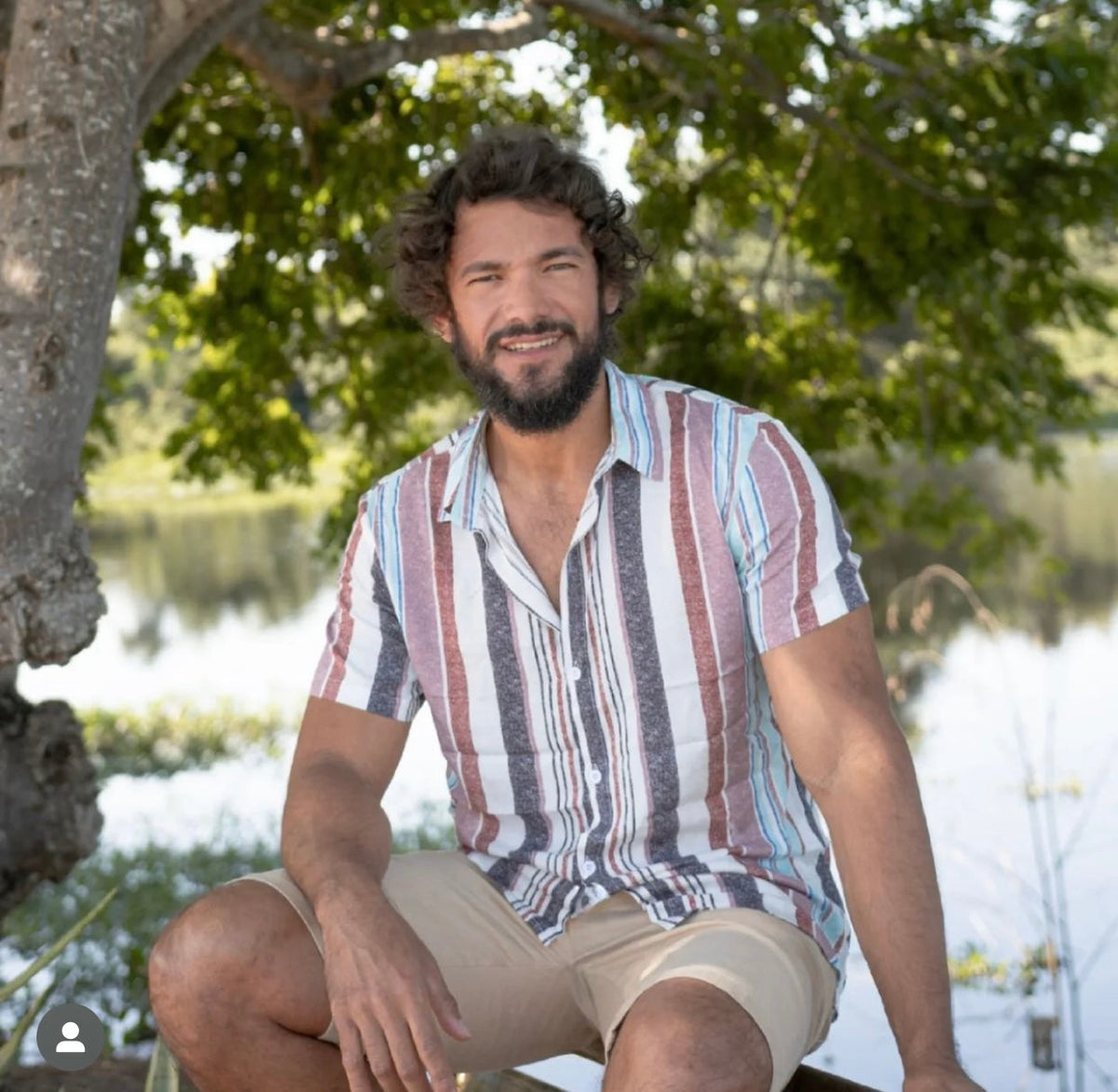 Tibau Men's Cotton Blend Short Sleeve Shirt – view 11