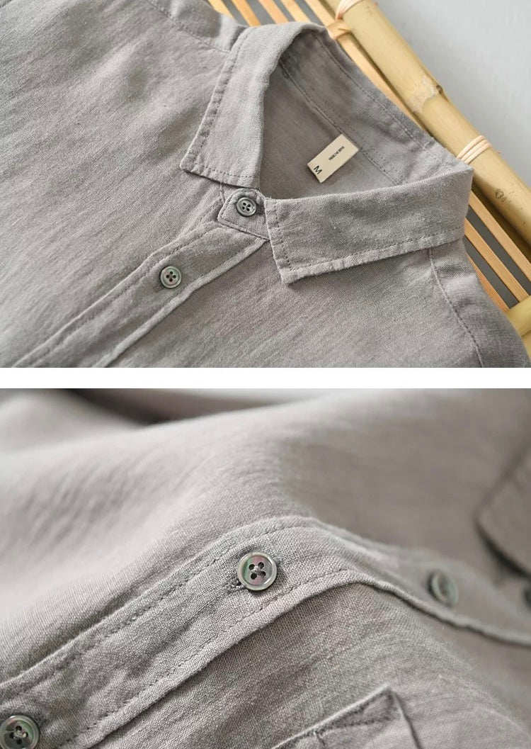 Ibirapuera Linen Shirt by SATRI & CO. – product view 20