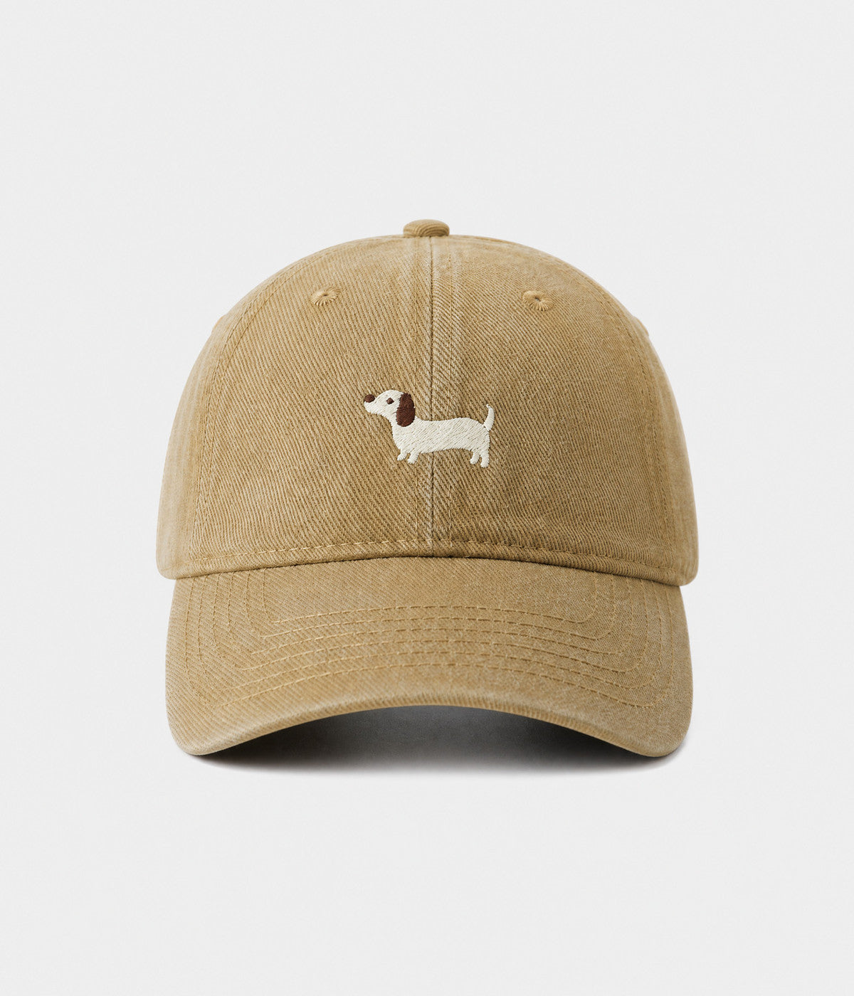 Sausage Dog Men's Embroidered Washed Cotton Baseball Cap – view 18